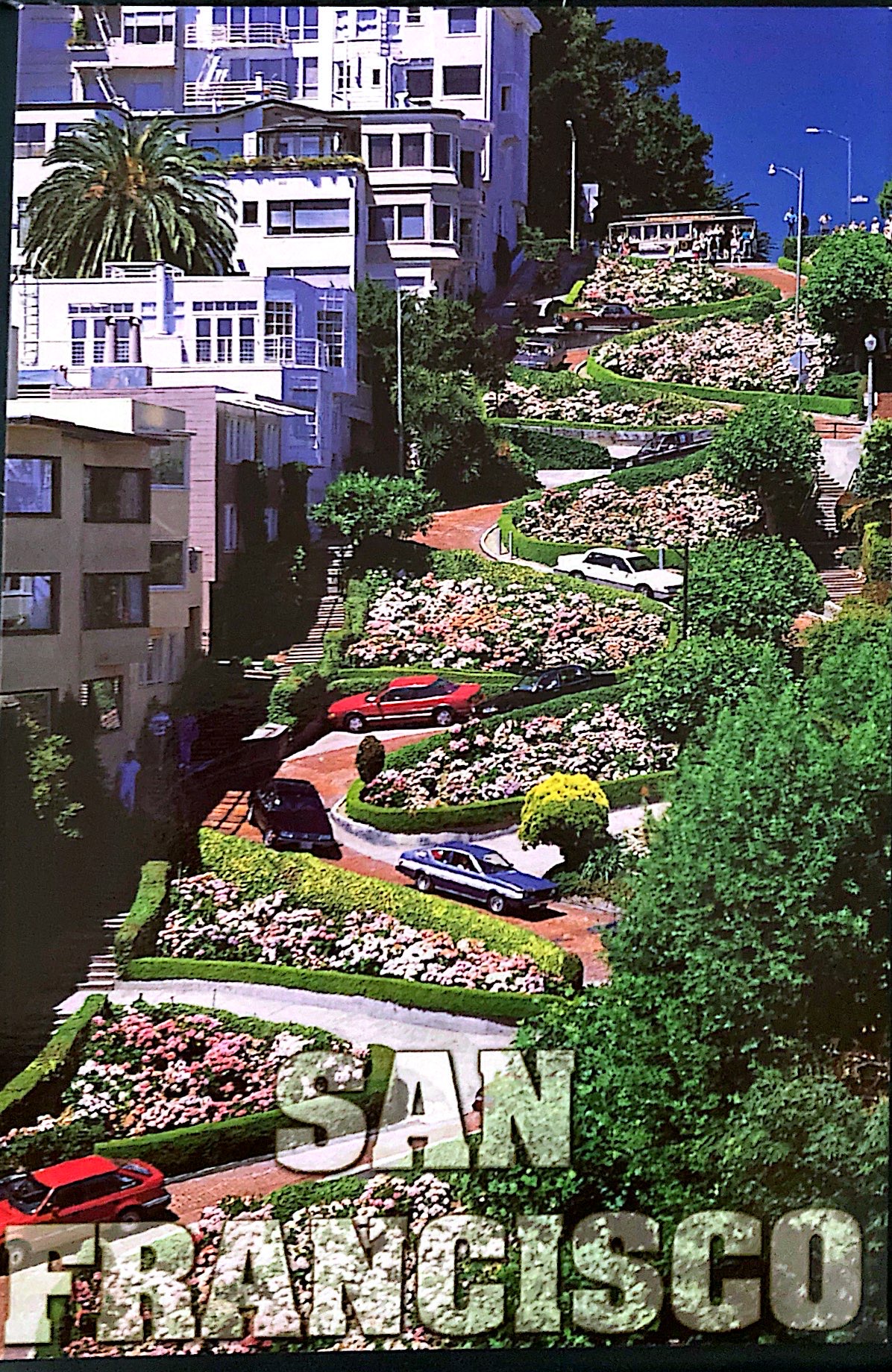 Lombard Street, the most crooked street
